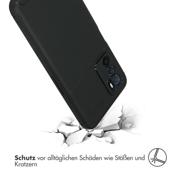 imoshion Carbon-Hülle für das Oppo A16(s) / A54s - Schwarz