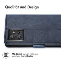 imoshion Luxuriöse Klapphülle für das Motorola ThinkPhone - Dunkelblau