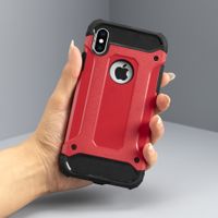 Rugged Xtreme Case Rot für das Samsung Galaxy J6 Plus