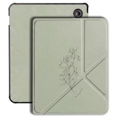 imoshion Design Klappbare Klapphülle Kobo Libra Colour - Floral Green