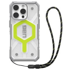 UAG Pathfinder Back Cover MagSafe mit Armband für das iPhone 16 Pro - Active Neon