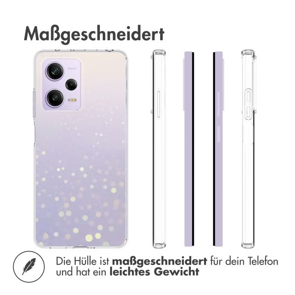 Accezz TPU Clear Cover für das Xiaomi Redmi Note 12 Pro - Transparent