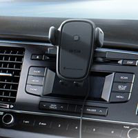 iOttie Easy One Touch Wireless Fast Charging – Handyhalterung für das Auto – Lüftungsgitter und CD-Player – schwarz