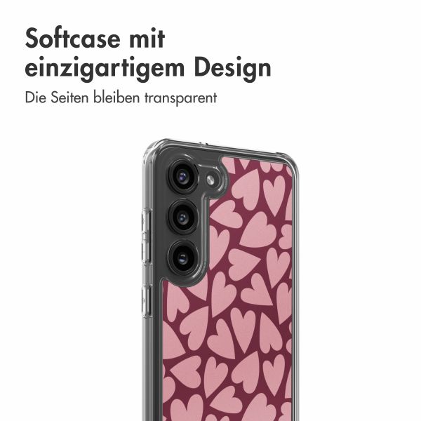imoshion Design Hülle Samsung Galaxy S23 - Hearty Blush