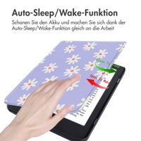 imoshion Design Slim Hard Case Sleepcover für das Kobo Nia - Flowers Distance