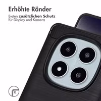 imoshion Brushed Back Cover Xiaomi Redmi Note 14 Pro (4G) - Schwarz