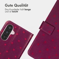 imoshion Design Klapphülle Samsung Galaxy A36 - Crush Check Coral Dust