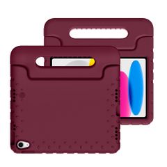 imoshion Schutzhülle mit Handgriff kindersicher Apple iPad 11 (2025) 11 Zoll A16 / iPad 10 (2022) 10.9 Zoll - Velvet Plum