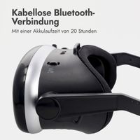 imoshion Virtual-Reality-Brille mit Bluetooth-Kopfhörern - Schwarz