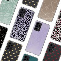 imoshion Design Hülle Samsung Galaxy A52(s) (5G/4G) - Leopard Lilac