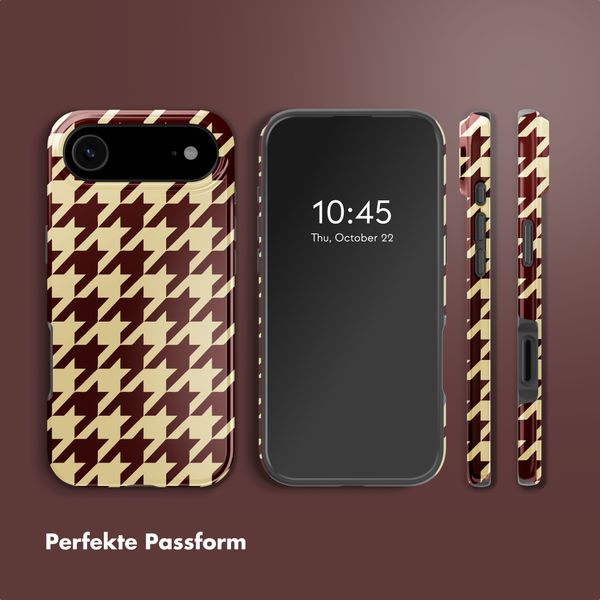 Selencia Vivid Rückabdeckung mit MagSafe Apple iPhone Air - Pied-de-Poule