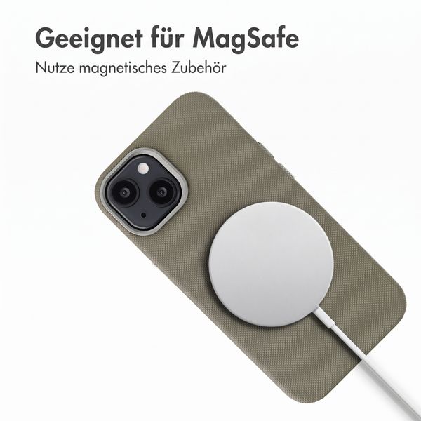 Accezz Mesh Backcover mit MagSafe Apple iPhone 14 / 13 - Dunkelgrau