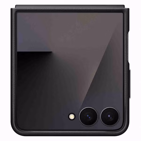 Samsung Original KindSuit Vegan Leather Case Samsung Galaxy Z Flip 7 - Black