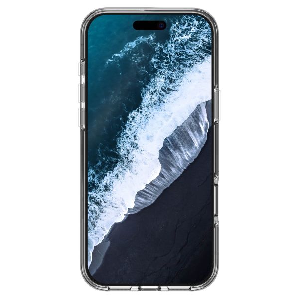 dbramante1928 Iceland Ultra D3O Back Cover mit MagSafe Stand Apple iPhone 16 - Clear