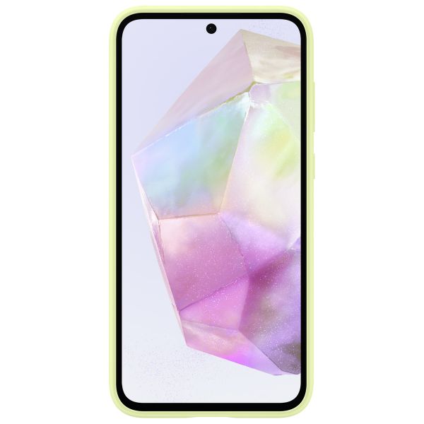 Samsung Original Silikon Cover für das Galaxy A35 - Lime