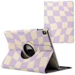 imoshion 360° drehbare Design Klapphülle Apple iPad 9 (2021) 10.2 Zoll / iPad 8 (2020) 10.2 Zoll / iPad 7 (2019) 10.2 Zoll - Dancing Cubes