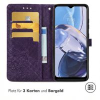 imoshion Mandala Klapphülle Motorola Moto E22 - Violett