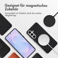 Accezz MagSafe Leather Backcover Samsung Galaxy S26 Plus - Onyx Black