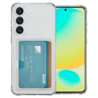 imoshion Soft Case Back Cover mit Kartenhalter Samsung Galaxy S25 FE - Transparent