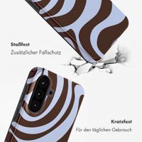 Selencia Vivid Back Cover Samsung Galaxy A57 (5G) - Dream Swirl Chocolate