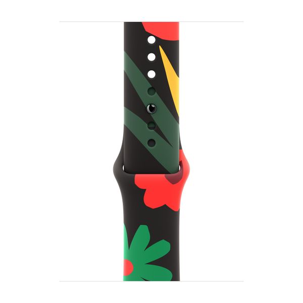 Apple Sport Armband für  Apple Watch | 38/40/41/42 mm - Größe M/L - Black Unity