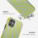 Selencia Vivid Backcover iPhone 11 - Zebra Winter Sky Titanium Yellow