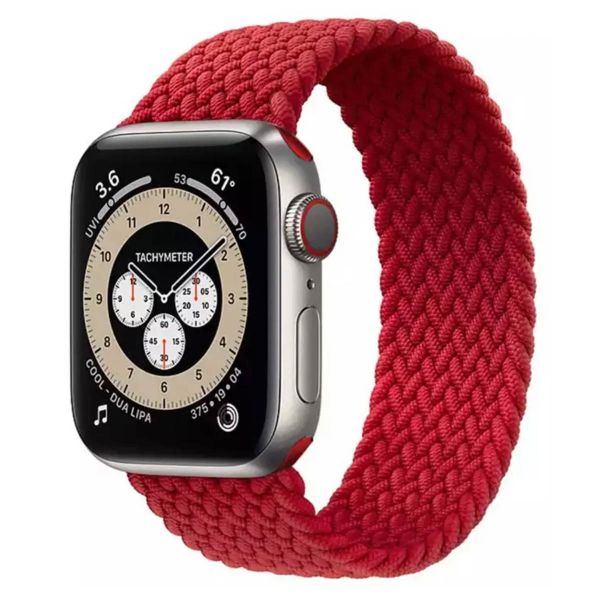 Apple Geflochtenes Solo Loop für die Apple Watch | 44/45/46/49 mm - Größe 1 - (PRODUCT)RED