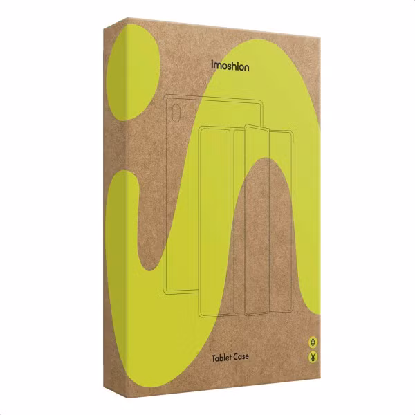 imoshion Origami Klapphülle Apple iPad 11 (2025) 11 Zoll A16 / iPad 10 (2022) 10.9 Zoll - Dunkelgrün