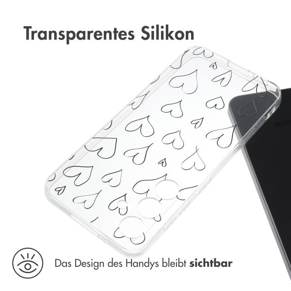 imoshion Design Hülle für das Samsung Galaxy S24 - Hearts