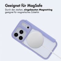 imoshion Transparente Bookcase mit MagSafe Apple iPhone 18 Pro Max / 17 Pro Max - Lila
