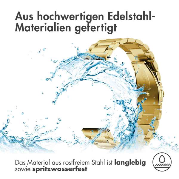 imoshion Edelstahlarmband - 18-mm-Universalanschluss - Gold