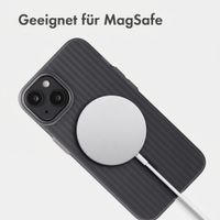 Accezz Lite Backcover mit MagSafe | Fluted | Apple iPhone 14 - Grau