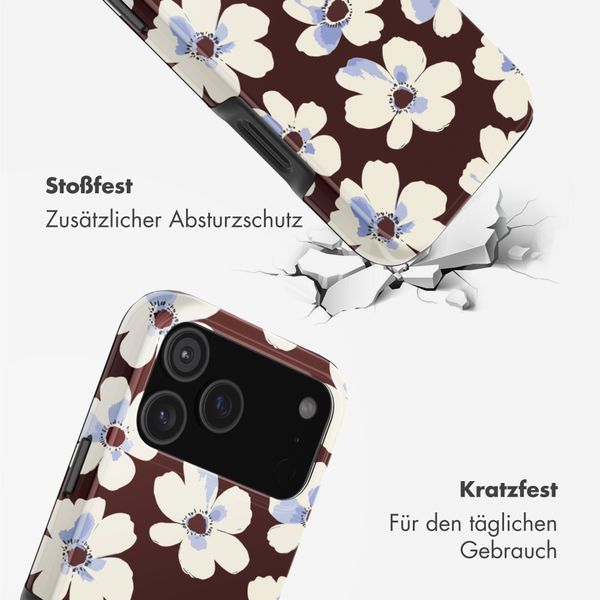 Selencia Vivid Rückabdeckung mit MagSafe Apple iPhone 17 Pro - Choco Flower Pop