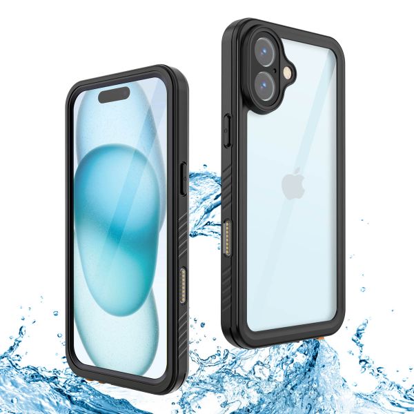 Redpepper Dot Plus Waterproof Case für das iPhone 16 Plus - Schwarz