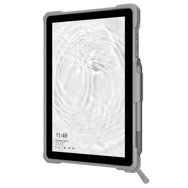 UAG Plasma Healthcare backcover mit Strap und Schultergurt Microsoft Surface Go / Go 2 / Go 3 / Go 4 - Weiß / Grau