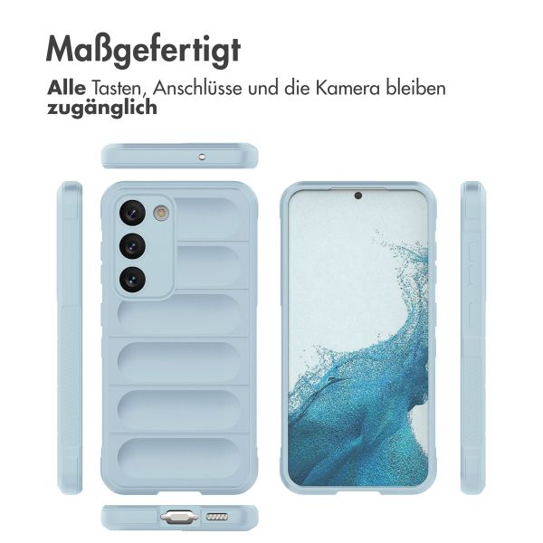 imoshion EasyGrip Back Cover für das Samsung Galaxy S23 - Hellblau