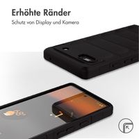 imoshion EasyGrip Back Cover für das Google Pixel 6a - Schwarz