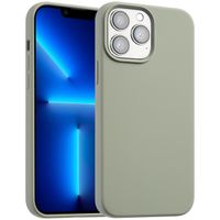 Accezz Liquid Silikoncase mit MagSafe für das iPhone 13 Pro Max - Cooper Green