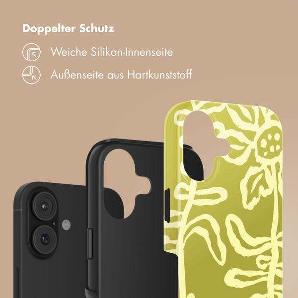 Selencia Vivid Back Cover Apple iPhone 17 - Chalky Bloom