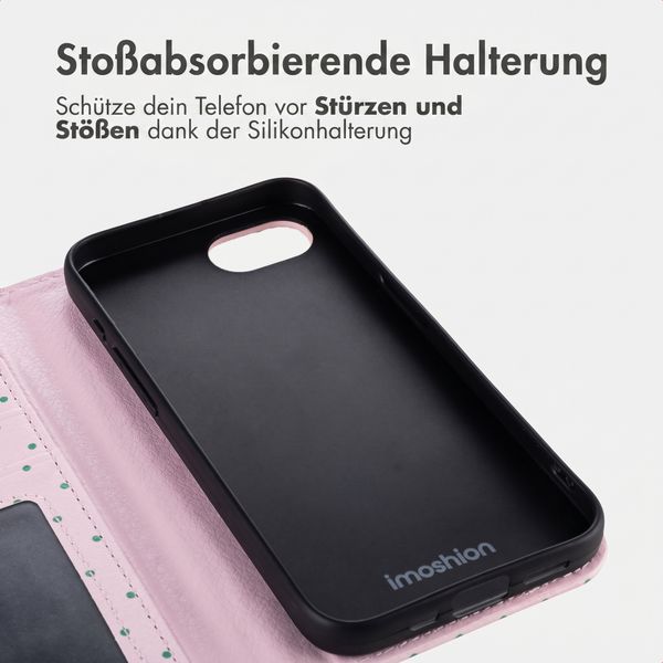imoshion Design Klapphülle Apple iPhone 17e / 16e - Happy Dots
