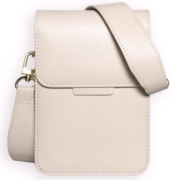 Selencia Avani ﻿Schlangen-Handytasche Crossbody - Weiß