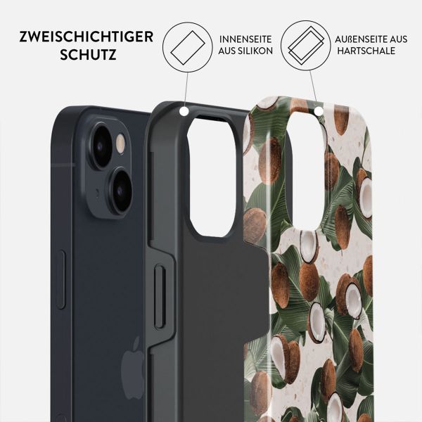 Burga Tough Back Cover für das iPhone 13 - Coconut Crush