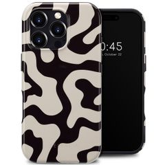 Selencia Vivid Rückabdeckung mit MagSafe Apple iPhone 16 Pro - Art Wave Black