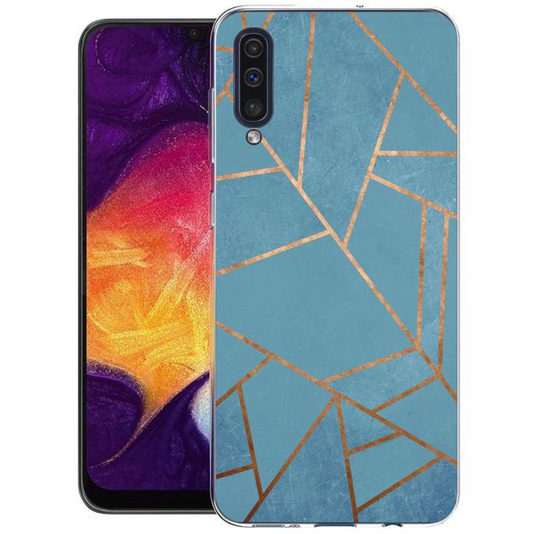 imoshion Design Hülle für das Samsung Galaxy A50 / A30s - Blue Graphic