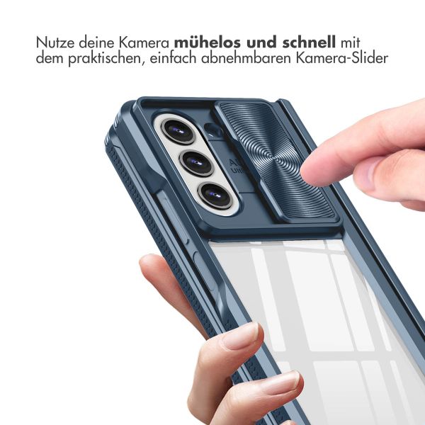 imoshion Back Cover mit Kameraschieber für das Samsung Galaxy Z Fold 5 - Dunkelblau