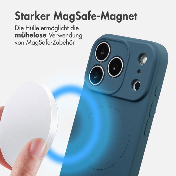 imoshion Color Back Cover mit MagSafe Apple iPhone 17 Pro - Dunkelblau