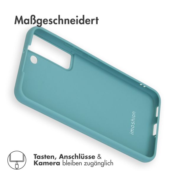 imoshion Color TPU Hülle für das Samsung Galaxy S22 - Dunkelgrün