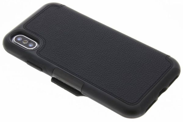 OtterBox Strada Klapphülle Schwarz für das iPhone Xs / X