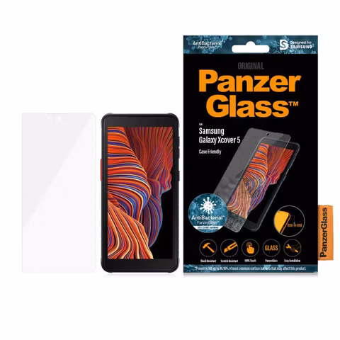 PanzerGlass CF Antibakterieller Screen Protector Galaxy Xcover 5