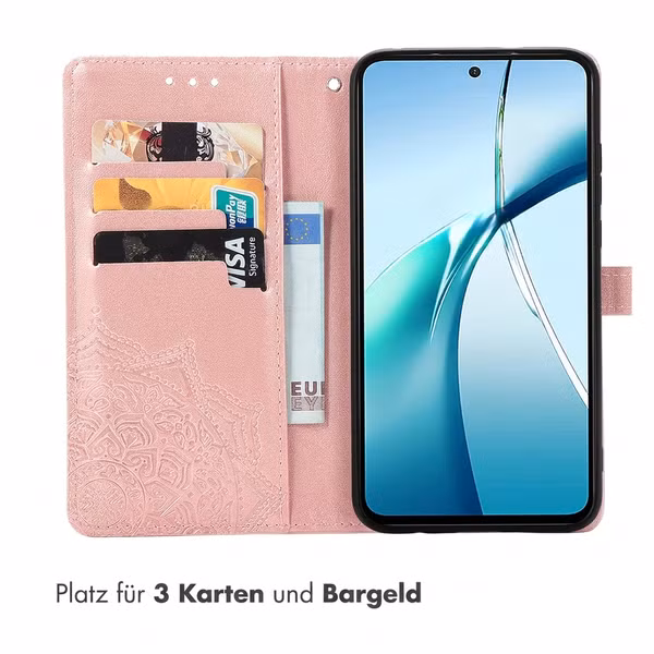 imoshion Mandala Klapphülle Xiaomi Poco X8 Pro - Rose Gold